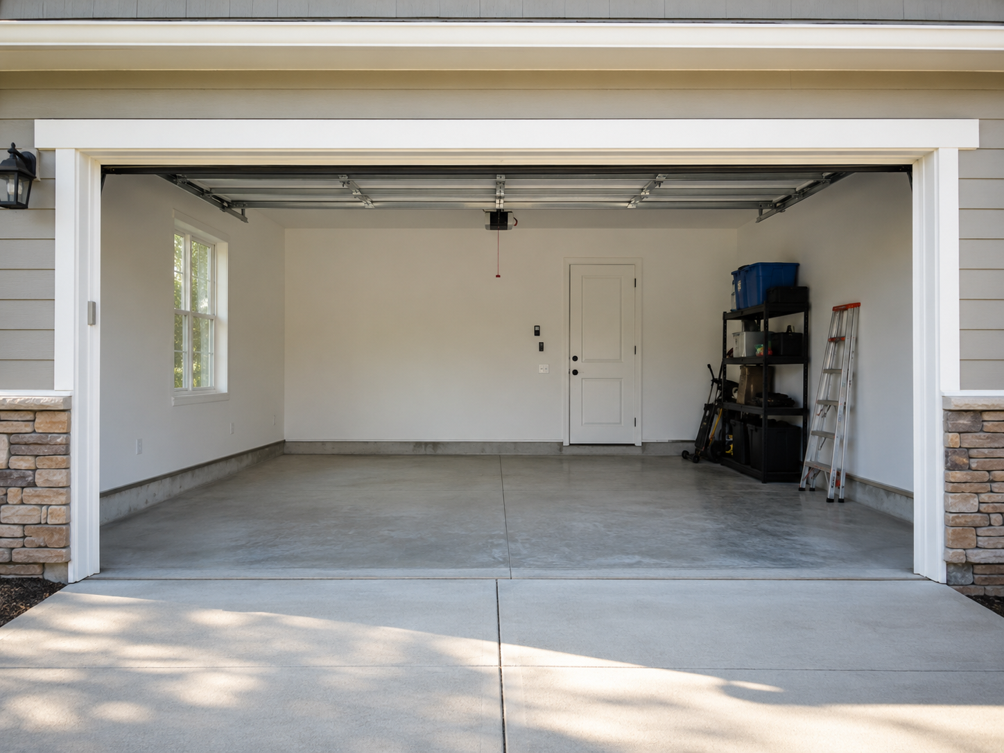 Clean garage after junk removal cleanout in Oroville